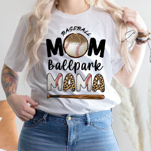 T-shirt Maman Ballpark de baseball maman