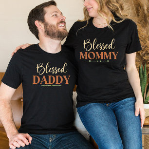 T-shirt Maman bénie   Chemise de famille assortie pour mam