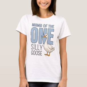 T-shirt Maman Blue personnalisée de la naissance de l'uniq