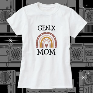 T-shirt Maman   BOHO "GEN-X" Fête de la mère