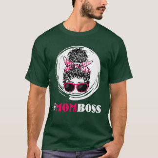 T-shirt Maman Boss Fête des mères maman Chef Superviseur d