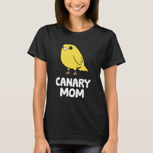 T-shirt Maman Canari  Maman Canari Jaune