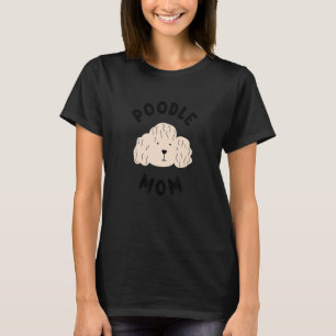 T-shirt Maman Caniche Abricot Tanné Théière Jouet Miniatur