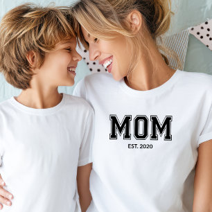 T-shirt Maman CAPS Établie