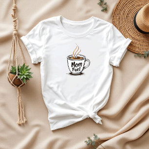 T-shirt Maman Carburant pour les mamans occupées Fête de