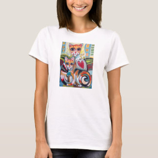 T-shirt Maman Cat et chaton