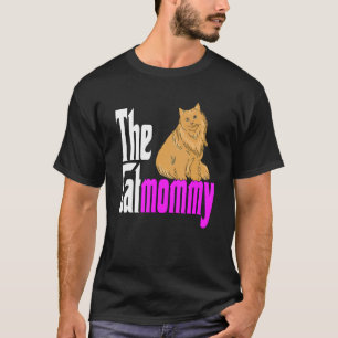 T-shirt Maman Chat La Catmère Mère Chat Folle Maman Minou
