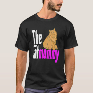 T-shirt Maman Chat La Catmère Mère Chat Folle Maman Minou