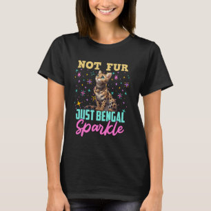 T-shirt Maman chat PAS DE POIL JUSTE BENGALE ÉCLAIR Drôle