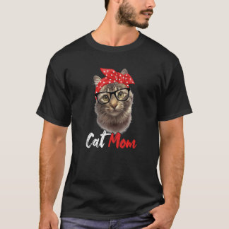 T-shirt Maman Chat  Pour La Fête Des Mères Chat