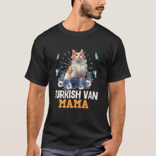 T-shirt Maman chat TURKISH VAN Maman TURKISH VAN MAMAN CHA