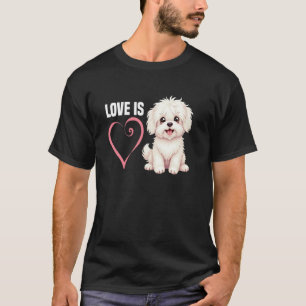 T-shirt Maman Chien Amoureuse Chien Amour Chiot Propriétai