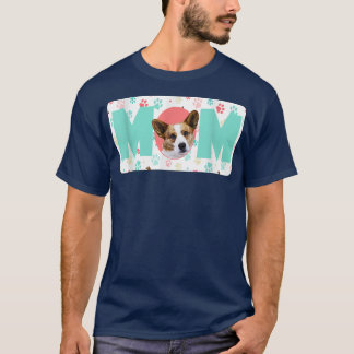 T-shirt Maman Chien O Cardigan Welsh Corgi