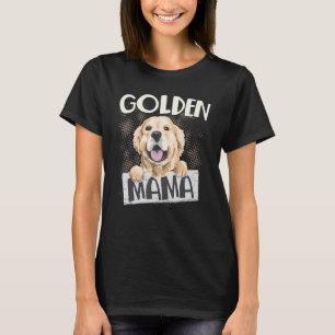 T-shirt Maman Chien Retriever Doré Éleveuse de Retriever M