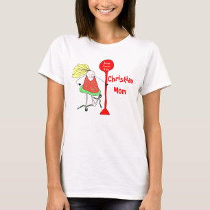 T-shirt Maman chrétienne