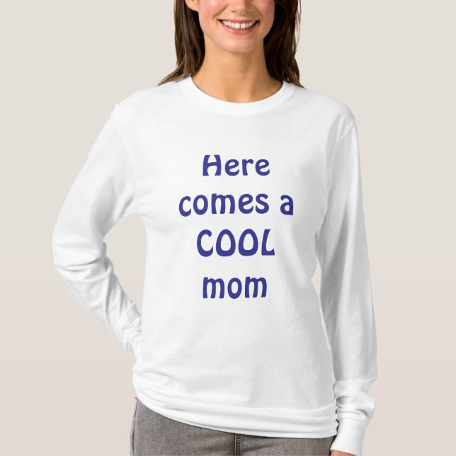 T-shirt maman cool (Devant)