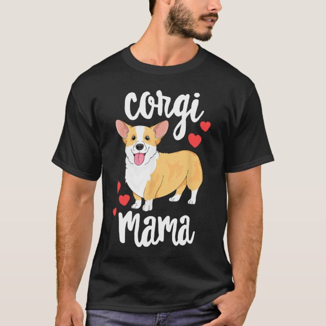 T-shirt Maman Corgi1 (Devant)