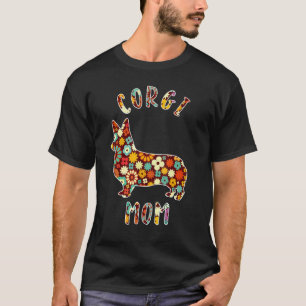 T-shirt Maman Corgi Maman Corgi Chienne Maman Propriétaire