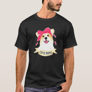 T-shirt Maman Corgi Mignonne Pour Maman Chien Corgi Pembro