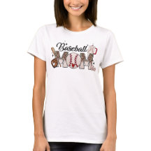 T-shirt Maman de baseball - Parfait pour les sport