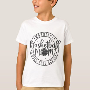 T-shirt Maman De Basketball Va hurler Louement Mères Jour 