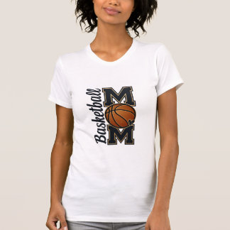 T-shirt Maman de basketteuse de style universitaire or Équ