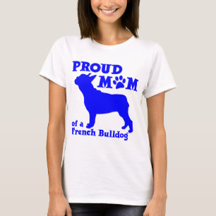 T-SHIRT MAMAN DE BOULEDOGUE FRANÇAIS