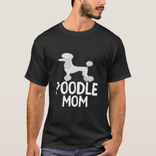 T-shirt Maman de caniche