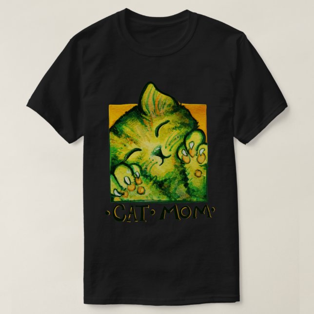 T-shirt Maman de chat (Design devant)