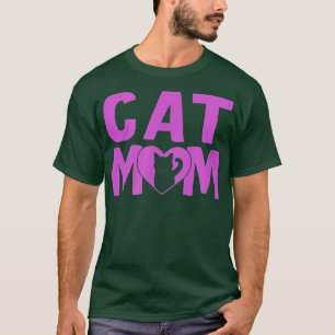 T-shirt Maman de chat