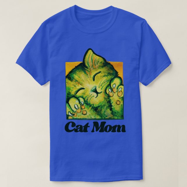 T-shirt Maman de chat7 (Design devant)