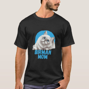 T-shirt Maman de chat Birman drôle, Fête des mères