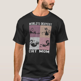 T-shirt Maman de chat la plus correcte du monde - Parent d