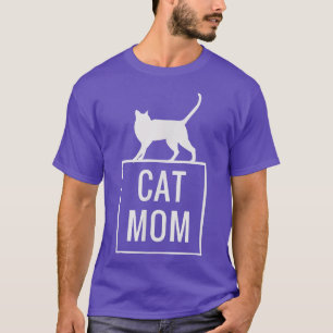 T-shirt Maman de chat pour un amoureux des chats et propri