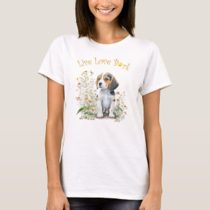 T-shirt Maman de chien beagle