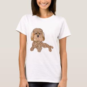 T-shirt Maman de Chien Caniche