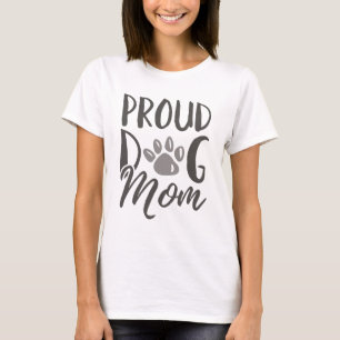 T-shirt Maman de Chien Fière