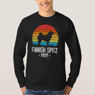 T-shirt Maman de chien spitz finlandais
