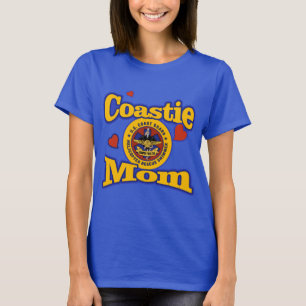 T-shirt Maman de Coastie - nageur de délivrance