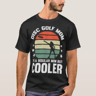 T-shirt Maman de Disc Golf Mère de Disc Golf Joueuse de Fr