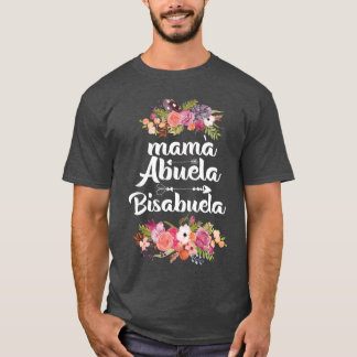 T-shirt Maman de femmes drôles Abuela Bisabuela espagnoles