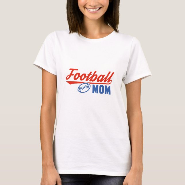 T-shirt Maman de football (Devant)