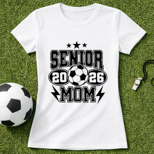 T-shirt Maman de footballeuse senior 2026 Typographie Vars