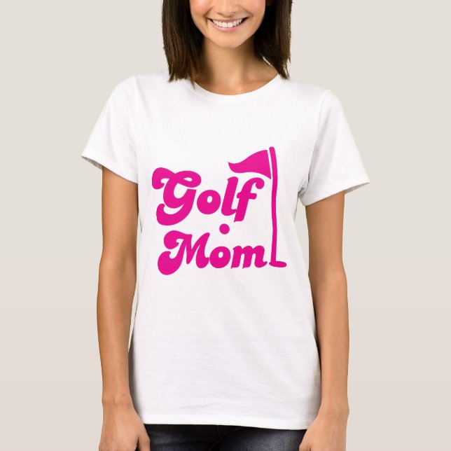 T-shirt Maman de golf (Devant)