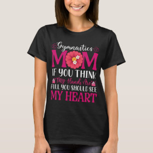 T-shirt Maman de gymnastique