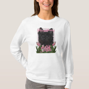 T-shirt Maman de joyeux anniversaire - cairn - noir -