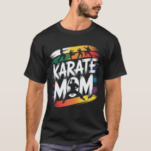 T-shirt Maman de karaté classique Fête des mères 8