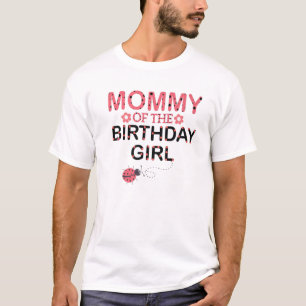 T-shirt Maman De La Famille Fille Anniversaire Qui Corresp