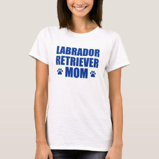 T-shirt Maman de labrador retriever