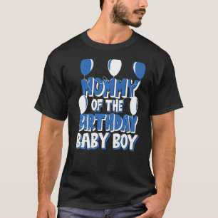 T-shirt Maman De L'Anniversaire Baby Boy Toddler Party